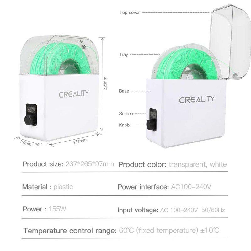 Creality Filament Dry Box